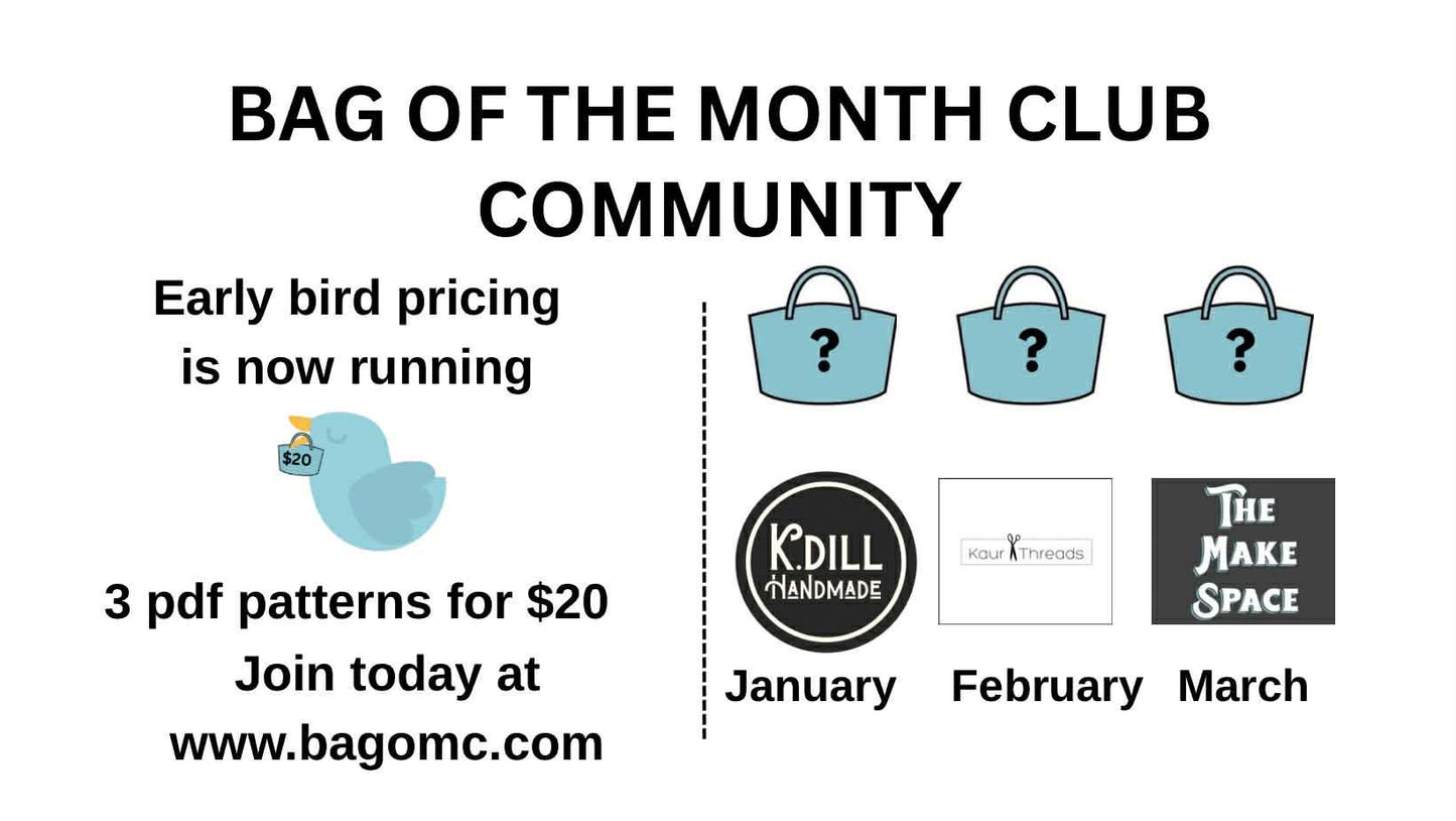 Bag of the Month Club - January - March 2026 Subscription