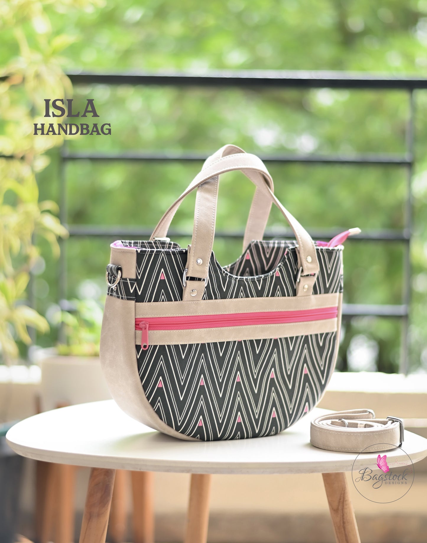 August 2025 - Isla Handbag by Bagstock Designs