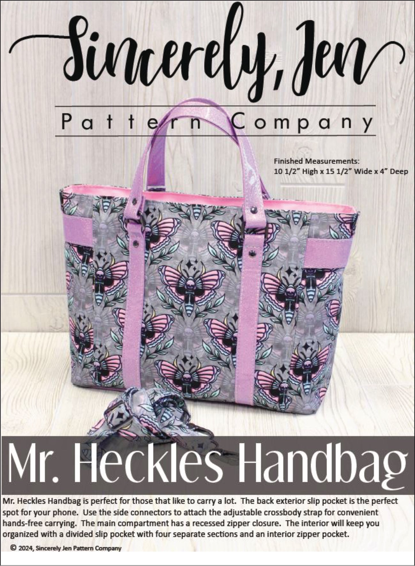 Mr Heckles Handbag by Sincerely Jen