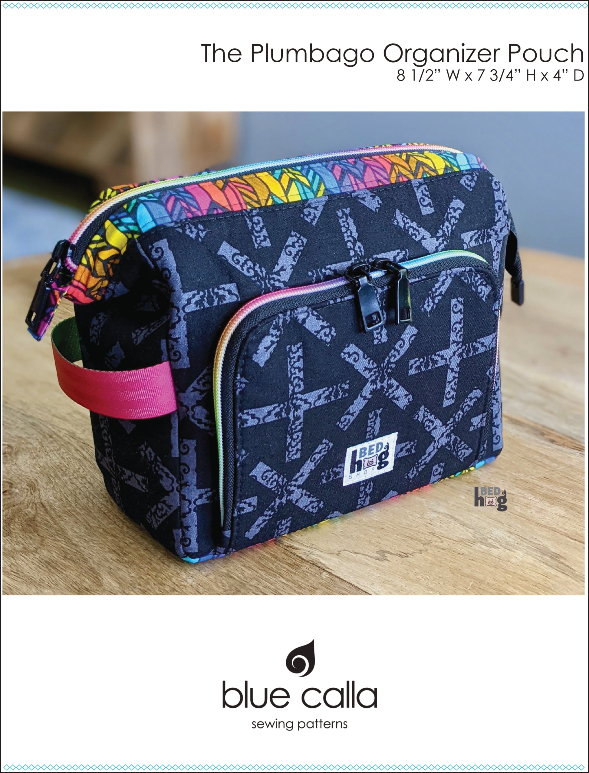 The Plumbago Organizer Pouch by Blue Calla