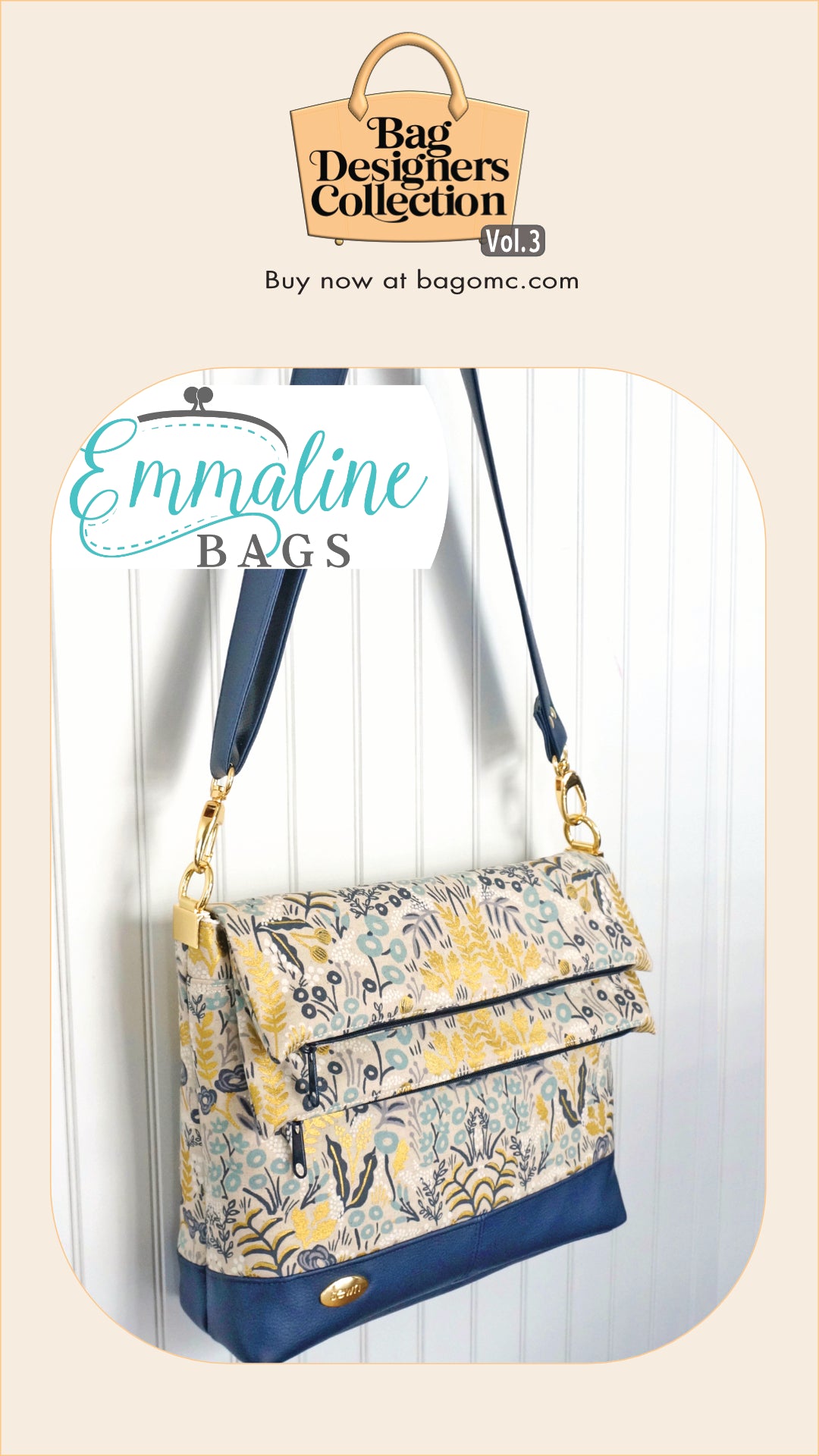 Double Flip Shoulder Bag by Emmaline Bags featuring in the Bag Designers Collection Volume 3