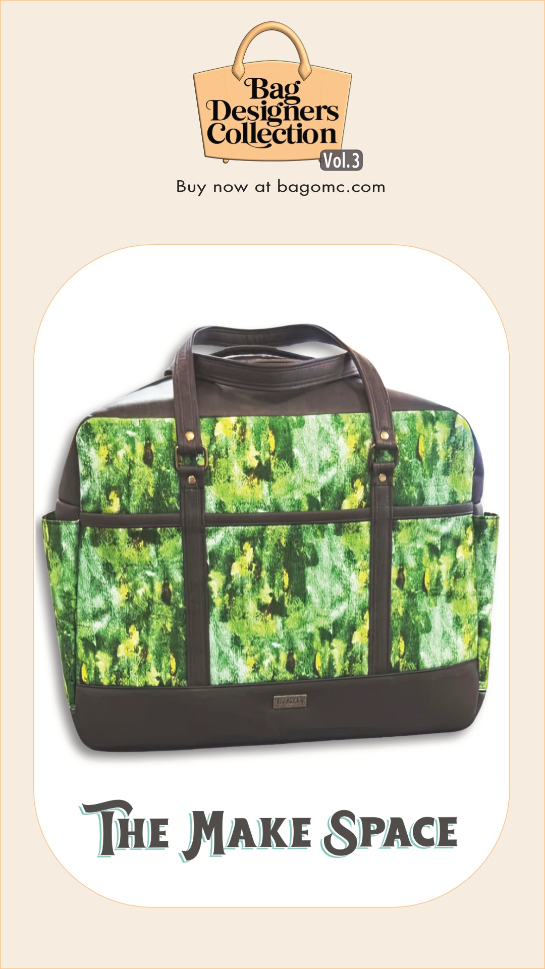 Getaway Bag by The Make Space featuring in the Bag Designers Collection Volume 3