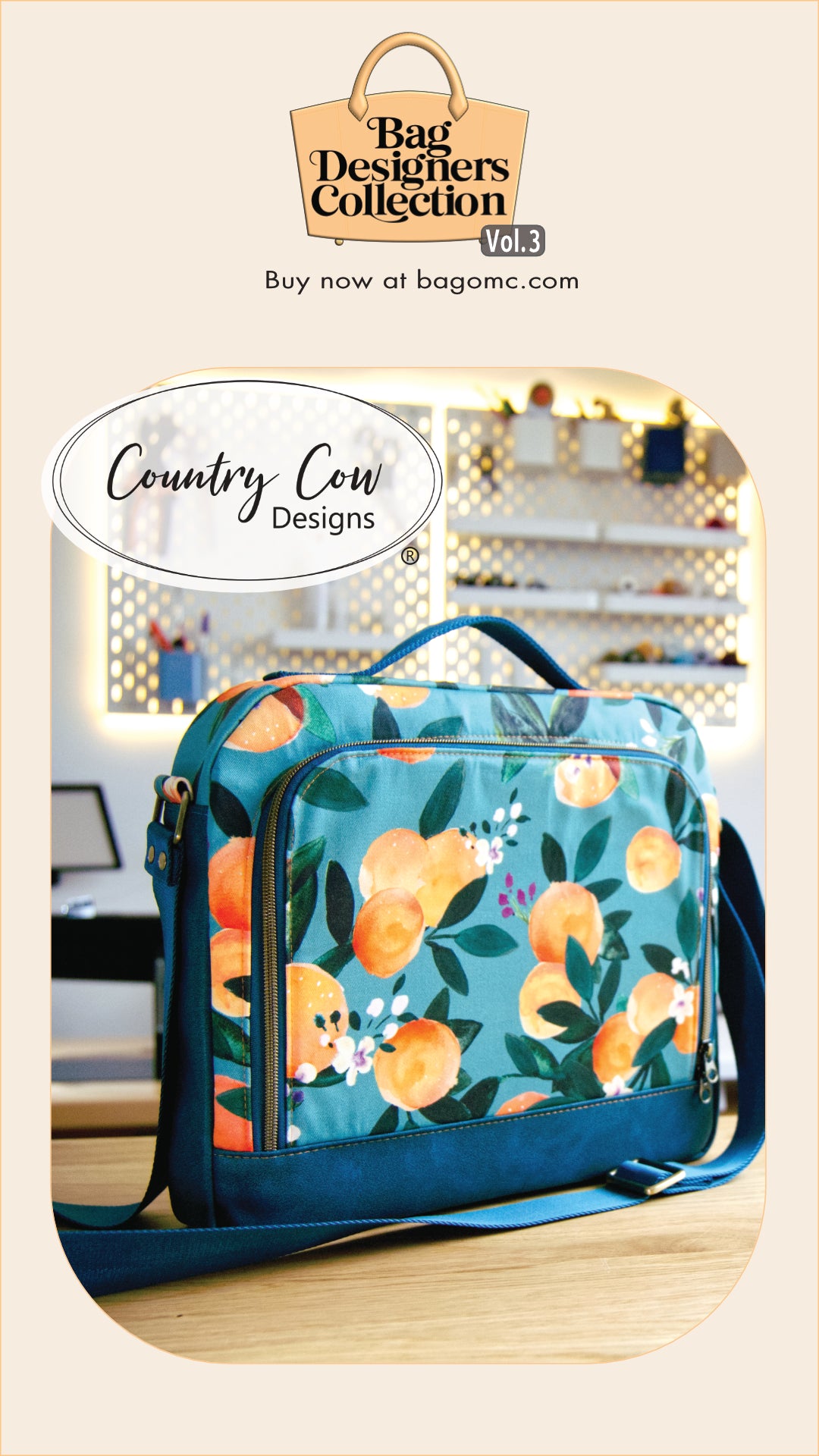 Kedemoth Messenger Bag by Country Cow Designs featuring in the Bag Designers Collection Volume 3